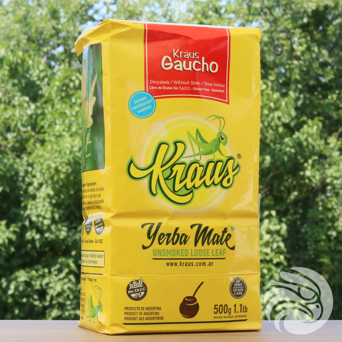 Kraus yerba maté • Gaucho, sin palo – bez stonků • 500 g