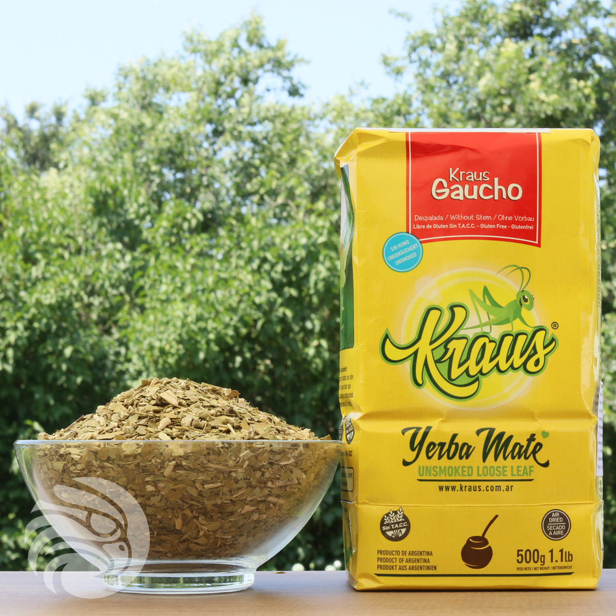 Kraus yerba maté • Gaucho, sin palo – bez stonků • 500 g