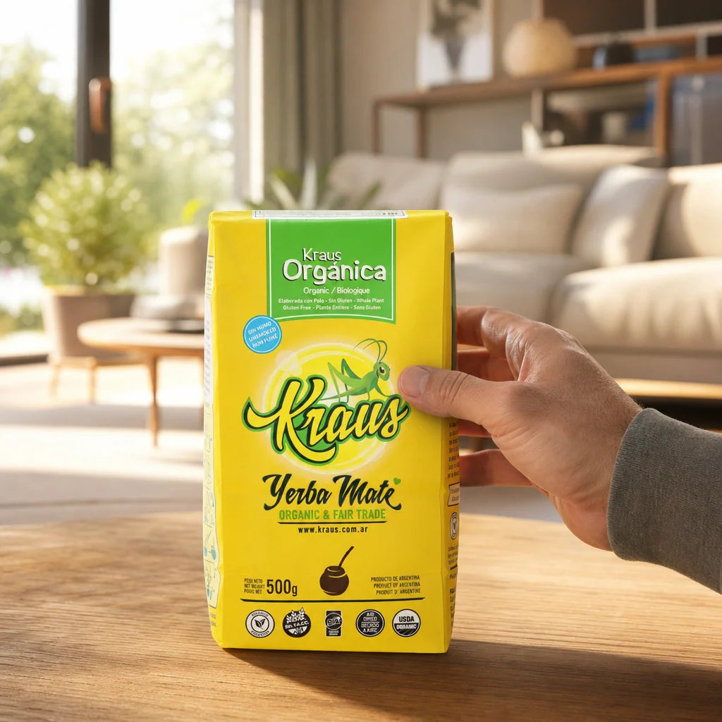 Kraus yerba maté • Gaucho, sin palo – bez stonků • 500 g