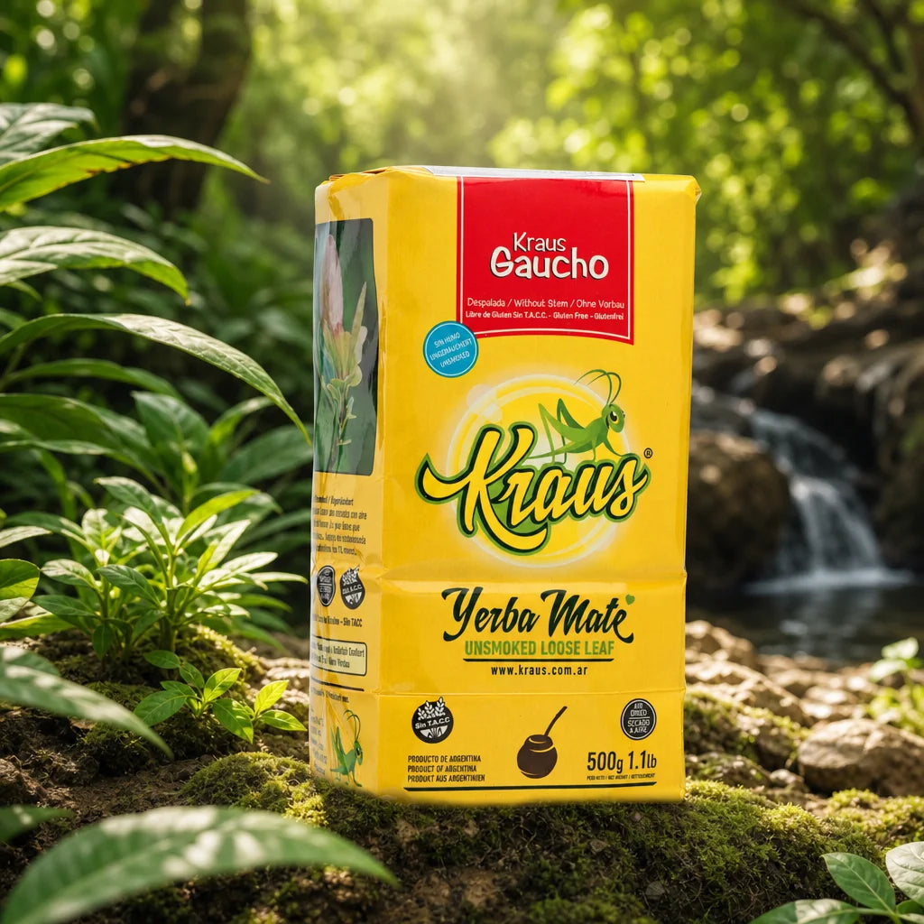 Kraus yerba maté • se stonky • 500 g