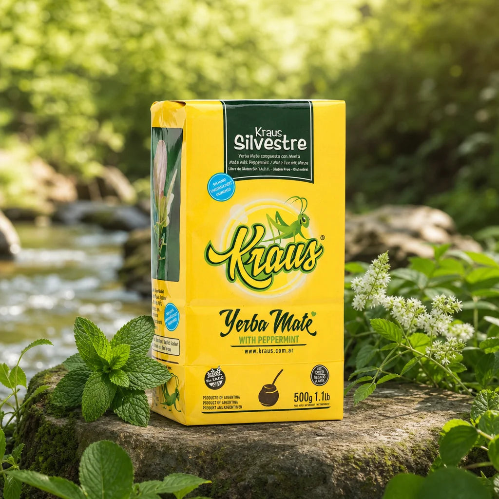 Kraus yerba maté • se stonky • 500 g