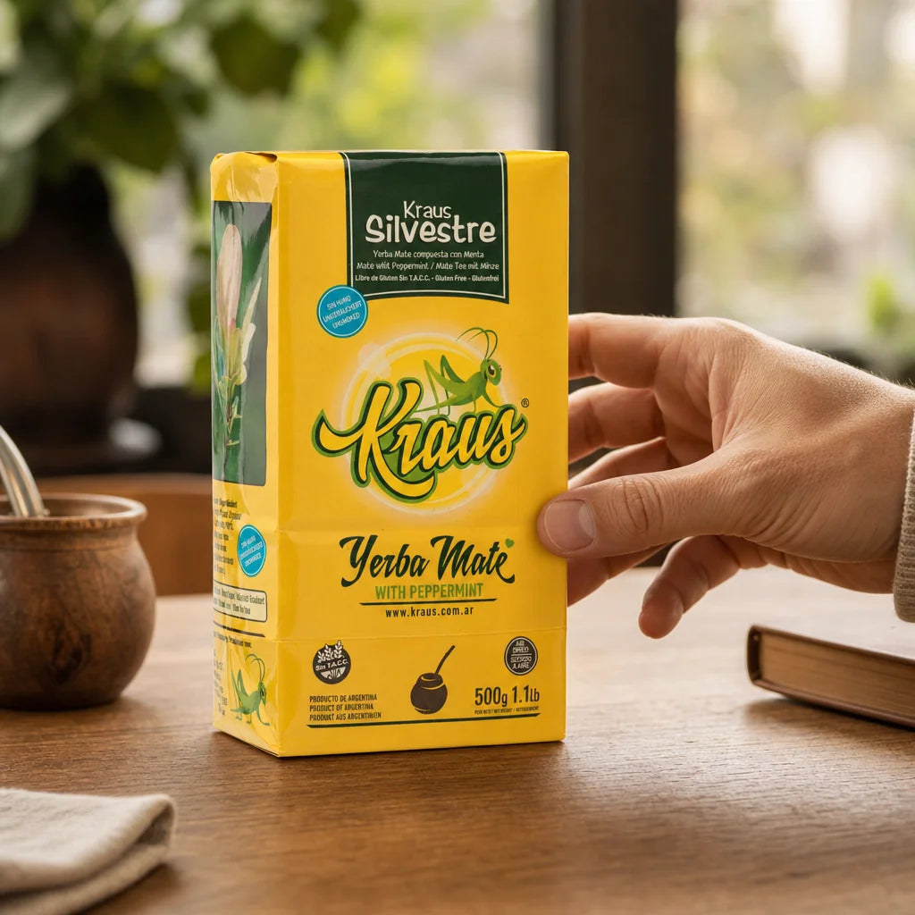 Kraus yerba maté • se stonky • 500 g