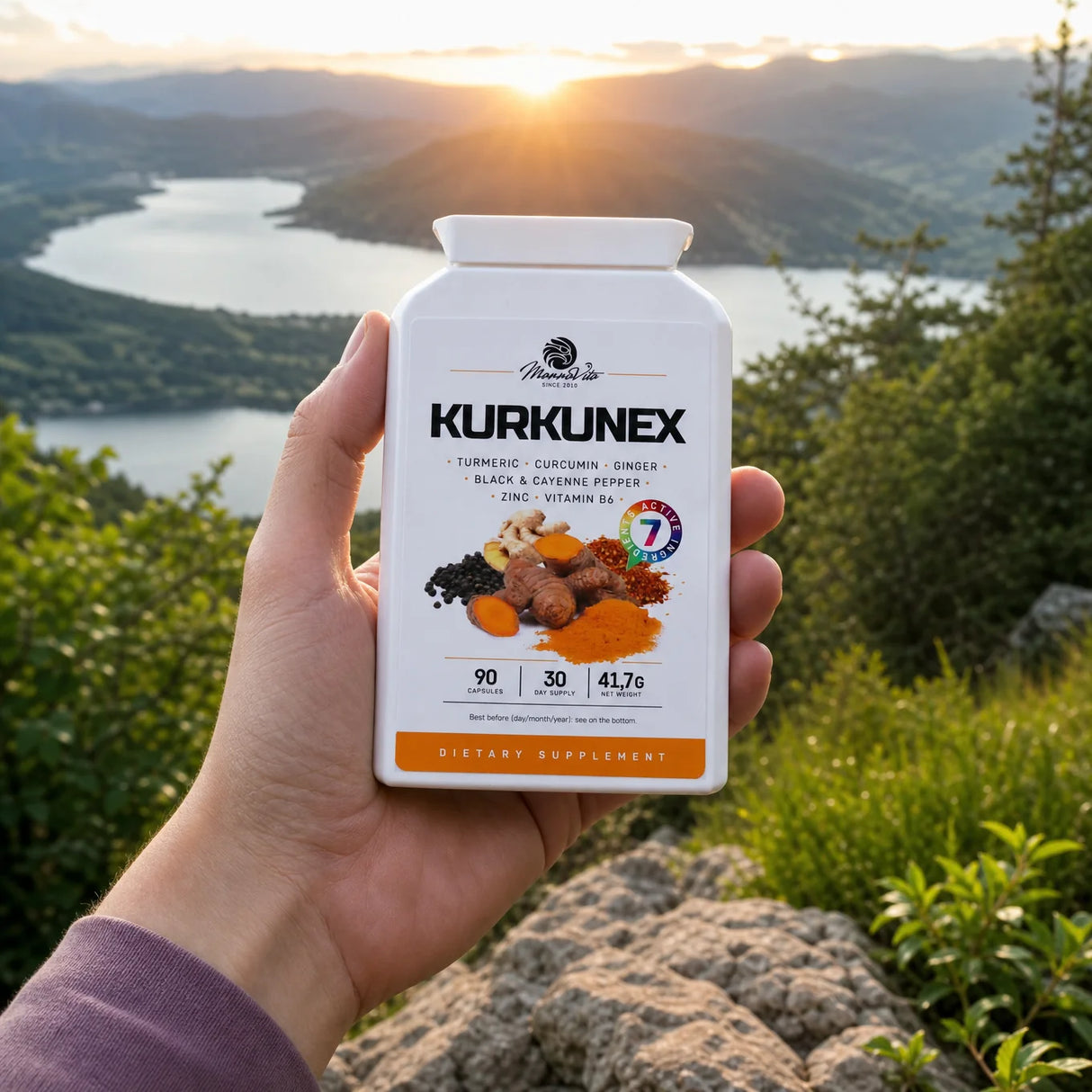 KURKUNEX kurkumový extrakt komplex • 90 kapslí