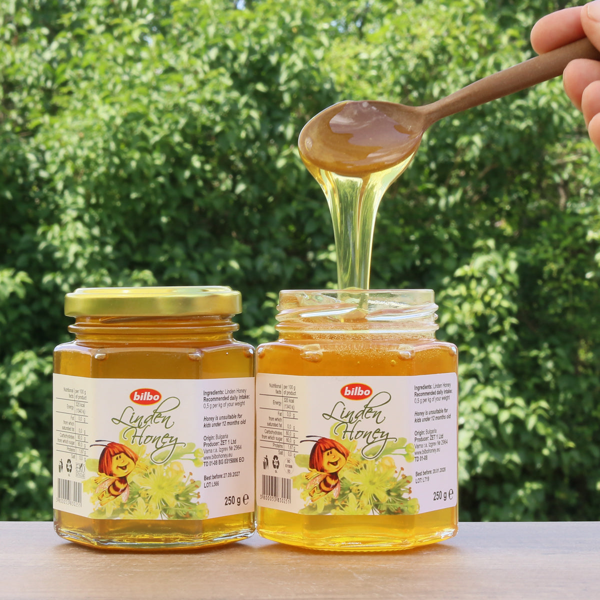 Bilbo syrový lipový med • 250 g