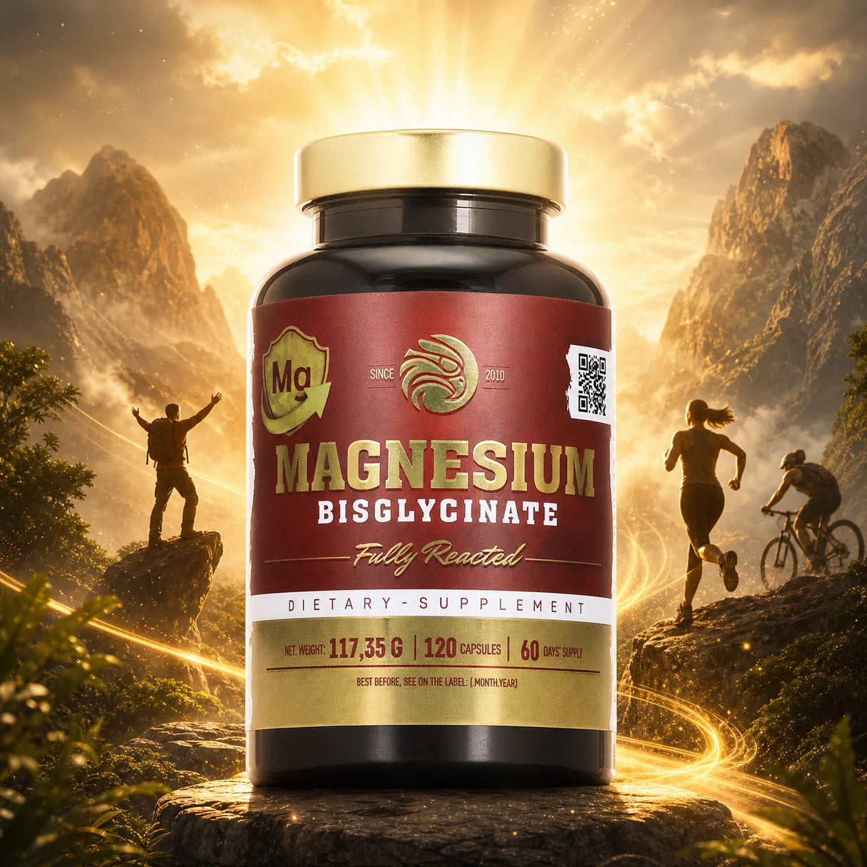 Mannavita MAGNESIUM bisglycinát plně reagovaný • 120 ks