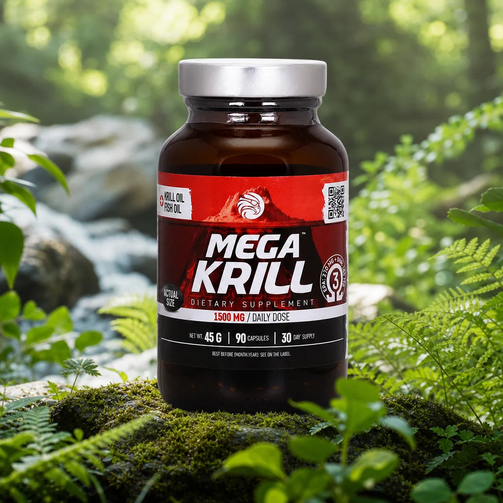 MegaKRILL 1500 mg krilový olej + rybí olej • 90 kapslí