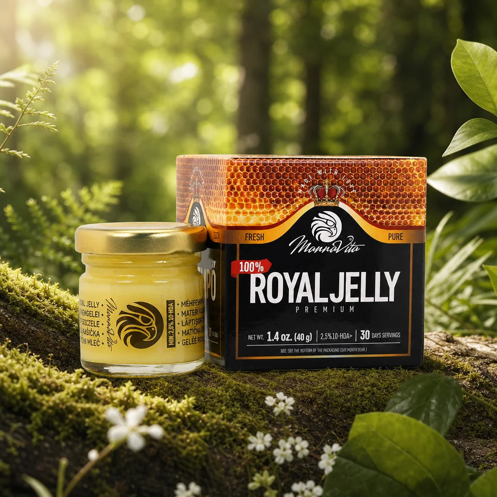 Mannavita Premium Mateří Kašička • 2,5% 10-HDA • 40g