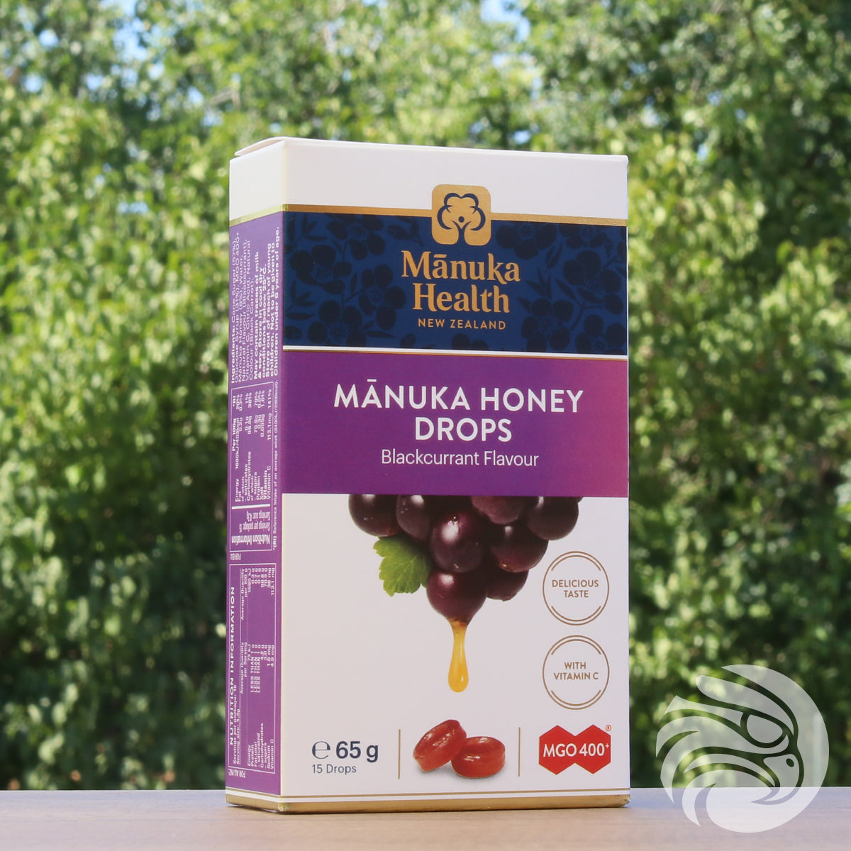 Pastilky s manukovým medem a černým rybízem • 15 ks