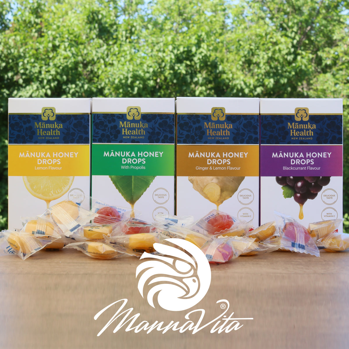 Pastilky s manukovým medem a černým rybízem • 15 ks