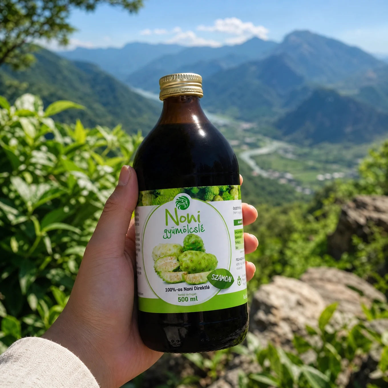 Mannavita Noni 100% lisovaná čistá šťáva • 500 ml