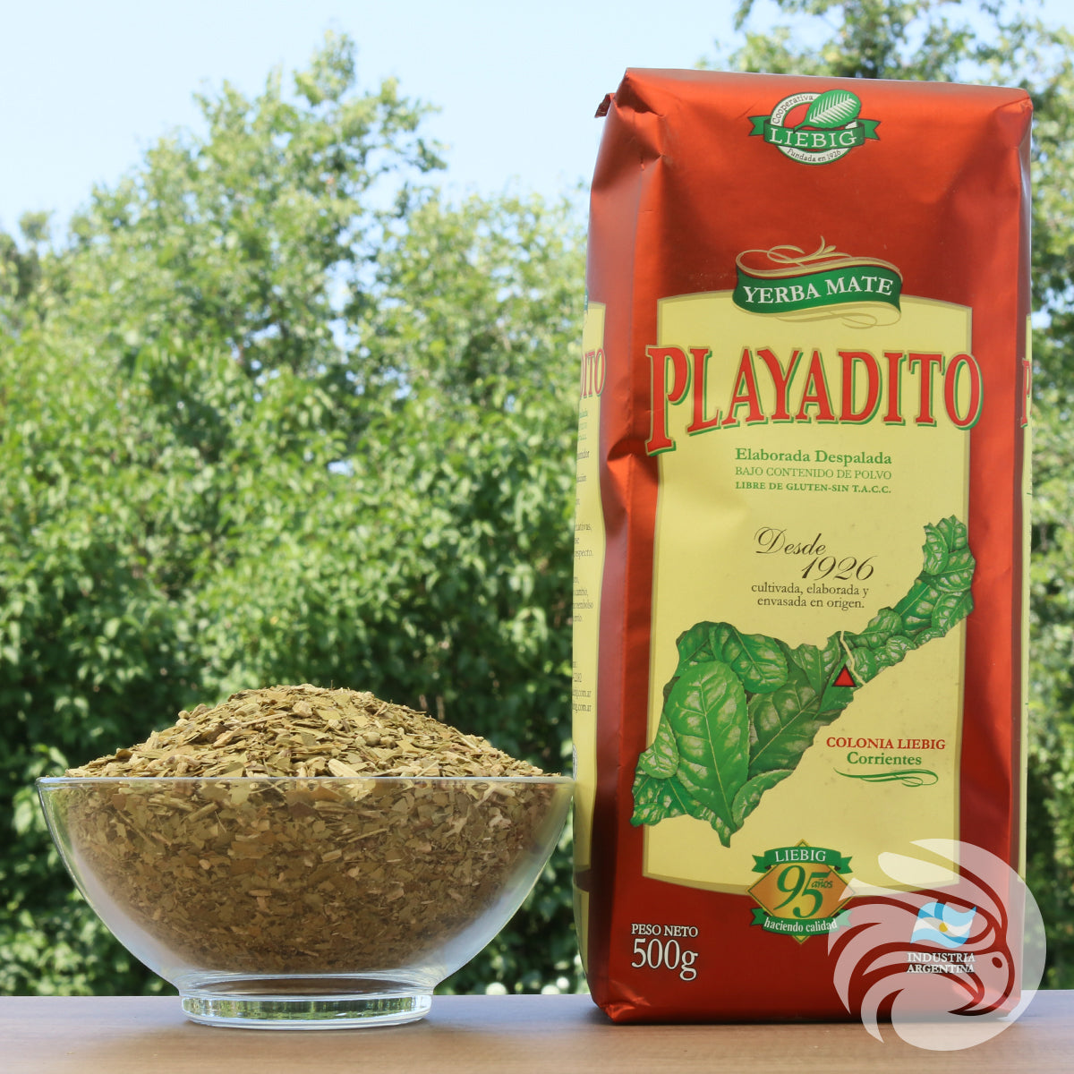 Yerba maté Playadito • Zpracovaná bez stonků • 500 g