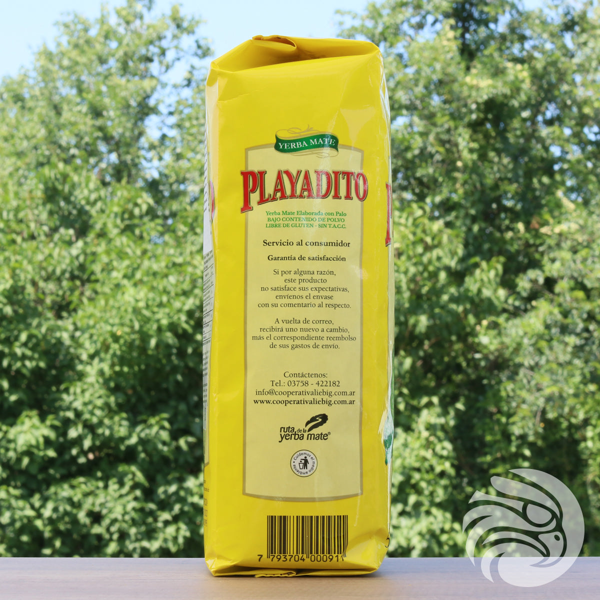 Yerba maté Playadito • Vyrobena se stonky • 500 g