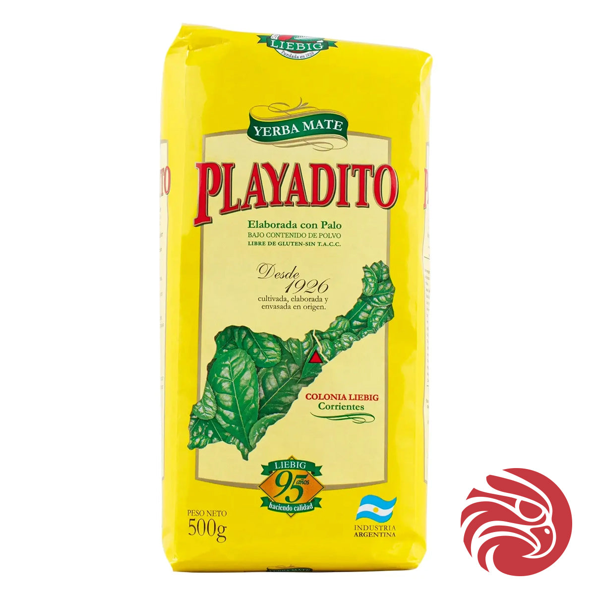 Yerba maté Playadito • Vyrobena se stonky • 500 g