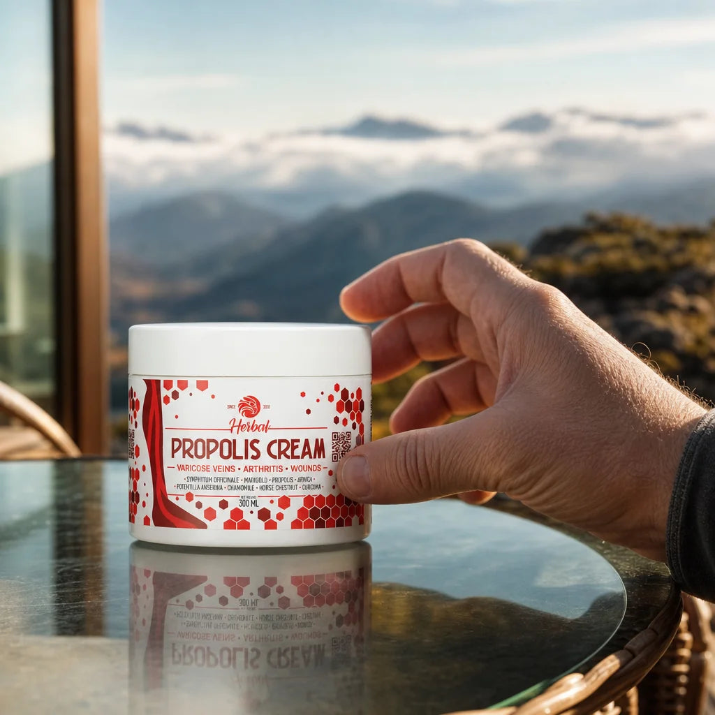 Mannavita Propolisový krém s bylinkami • 300 ml