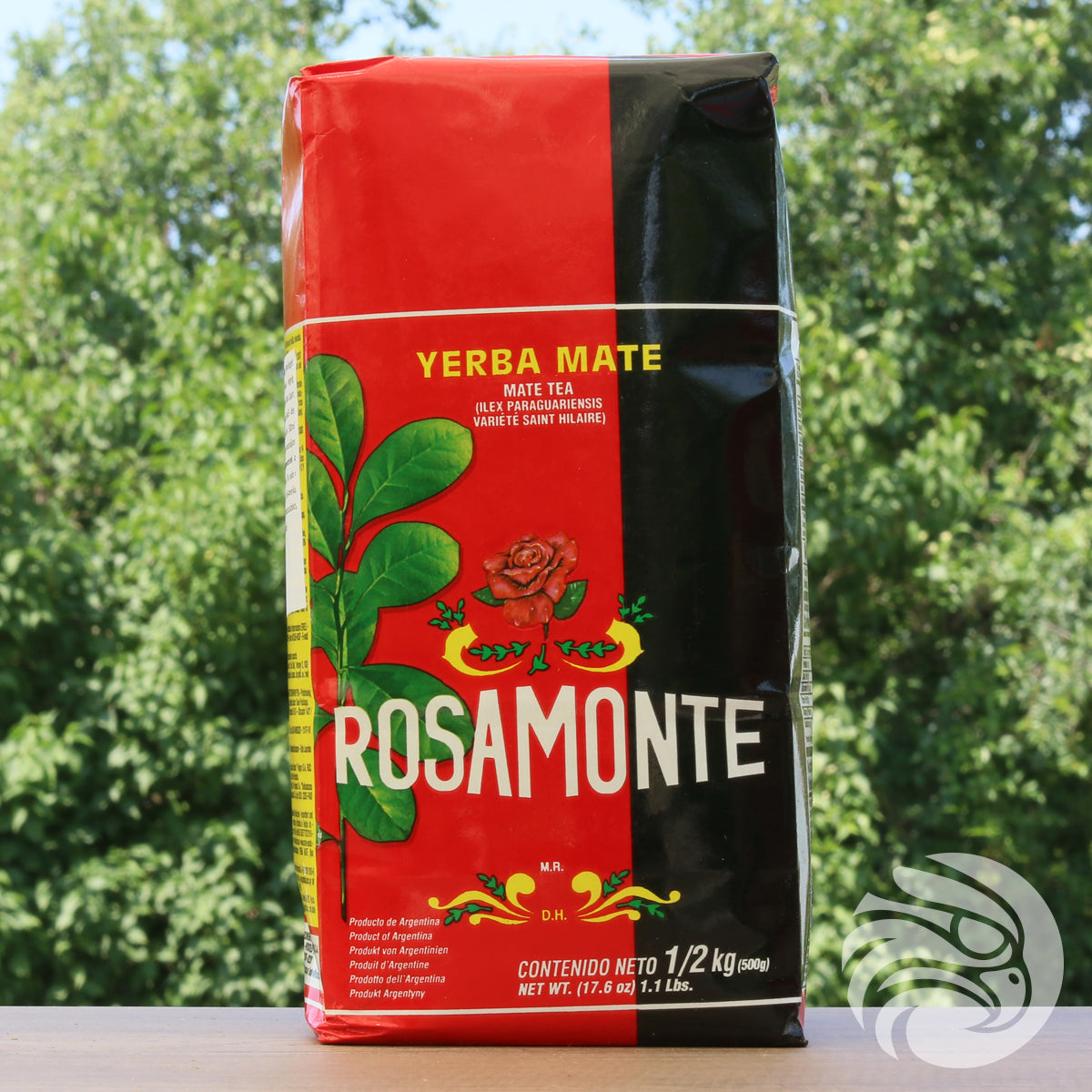 Čaj yerba maté Rosamonte • Elaborada con palo • 500 g