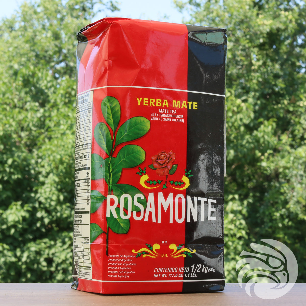 Čaj yerba maté Rosamonte • Elaborada con palo • 500 g