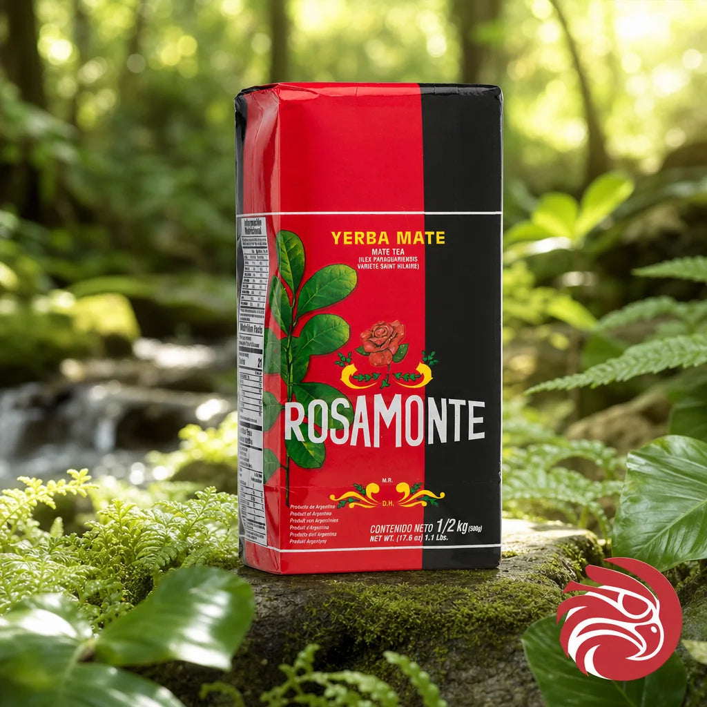 Rosamonte yerba maté • se stonky (Elaborada con palo) • 500 g