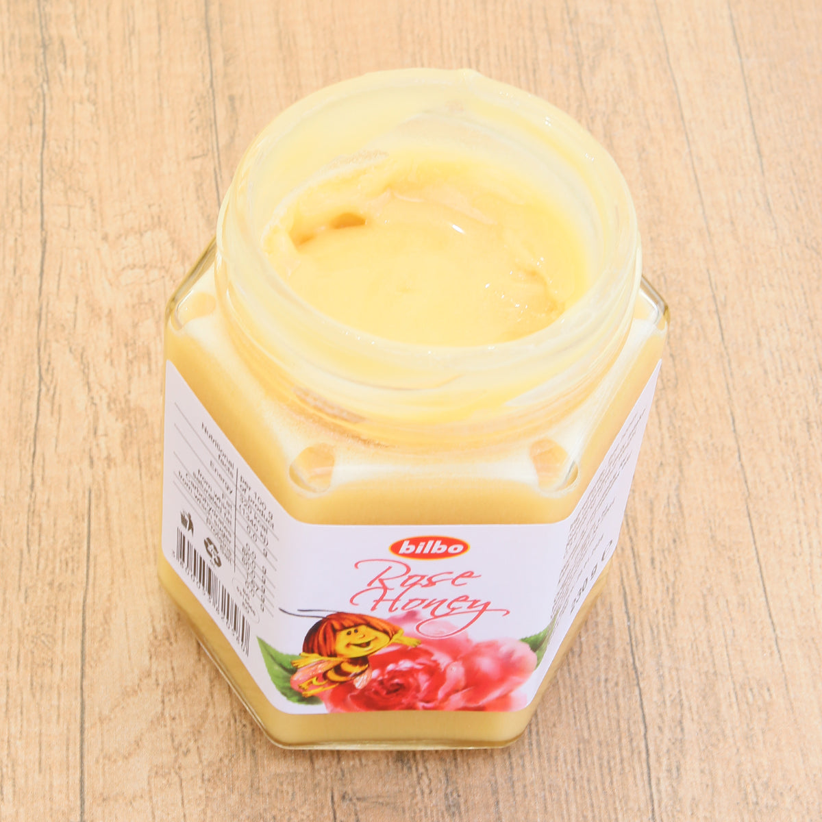 Bilbo syrový růžový med • 230 g