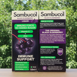 Sirup z černého bezu Sambucol, bez cukru • 120 ml