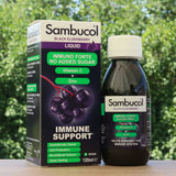 Sirup z černého bezu Sambucol, bez cukru • 120 ml