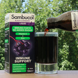 Sirup z černého bezu Sambucol, bez cukru • 120 ml