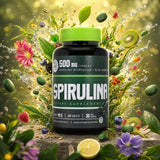 Mannavita Spirulina 500 mg tablety • 180 ks.