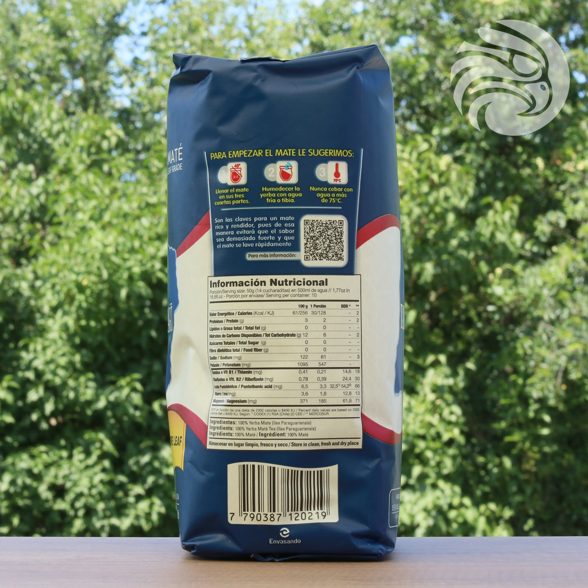 Čaj yerba maté Taragüi • Čisté listy – sin palo • 500 g