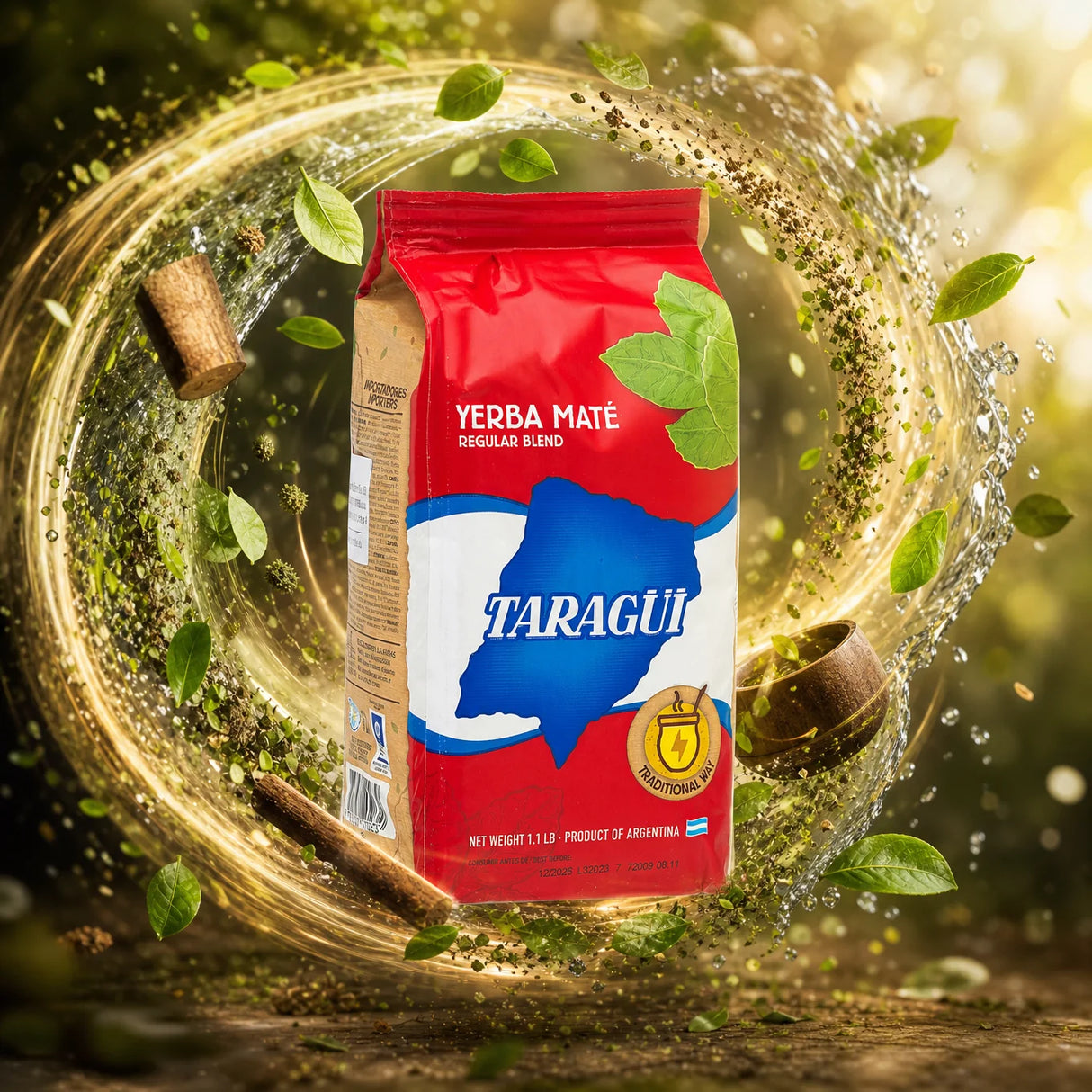 Taragüi yerba maté čaj • S větvičkami • 500 g