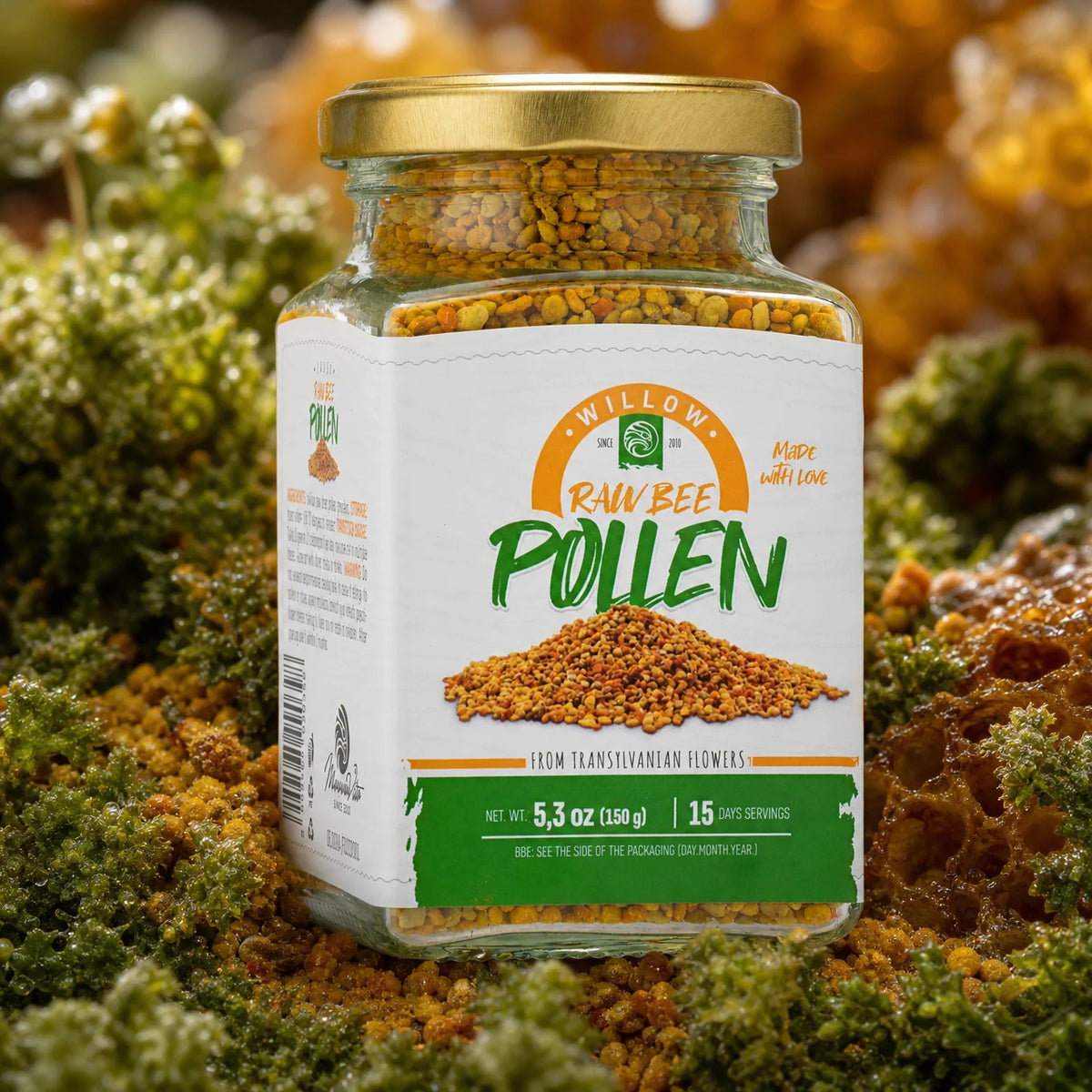 Mannavita syrový Vrbový včelí pyl • 150 g