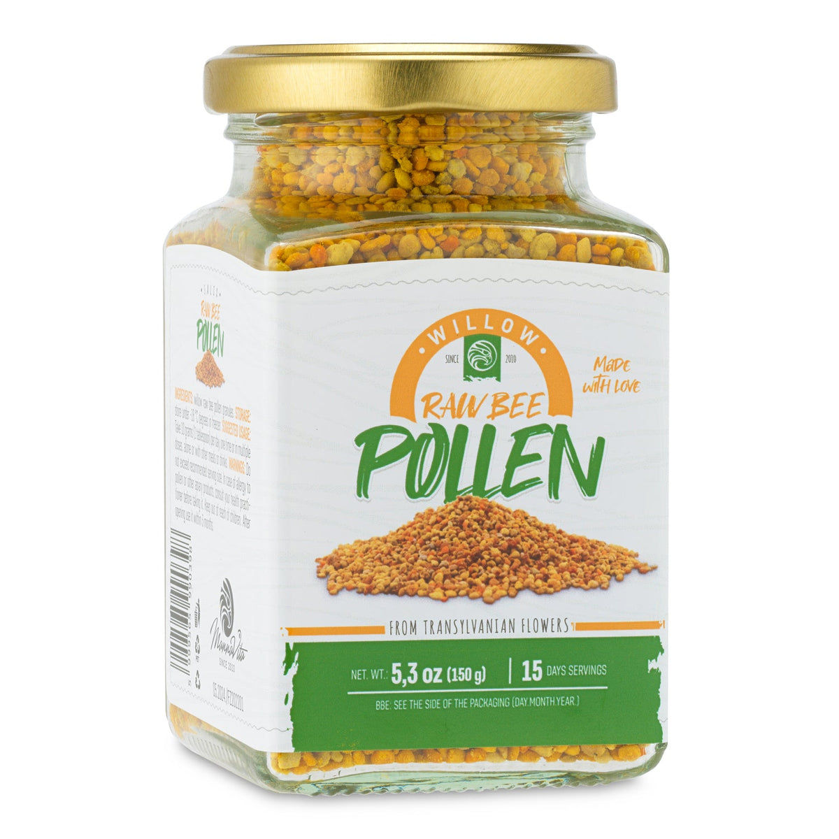 Mannavita syrový Vrbový včelí pyl • 150 g
